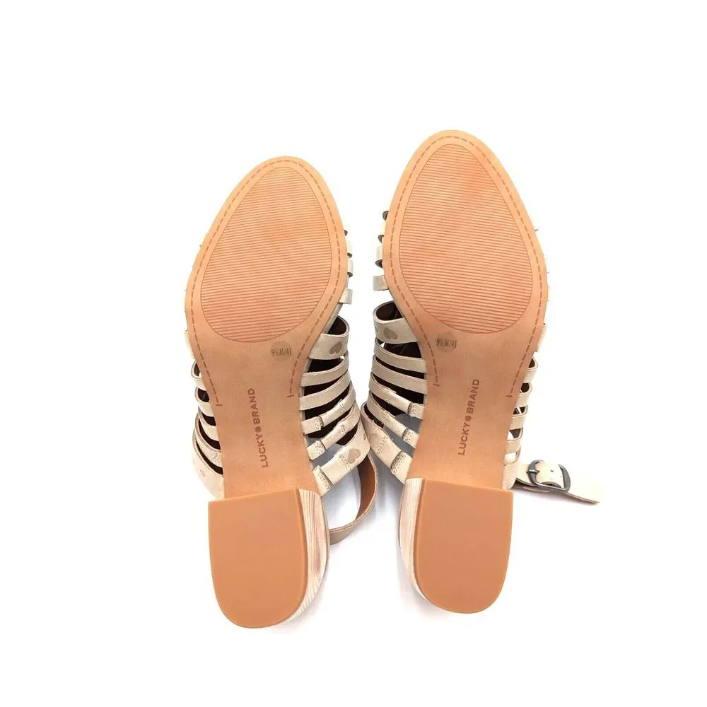 Lucky Brand Women's Natissha High Heel Sandal Heeled Sz 9.5‎ - Picture 16 of 16